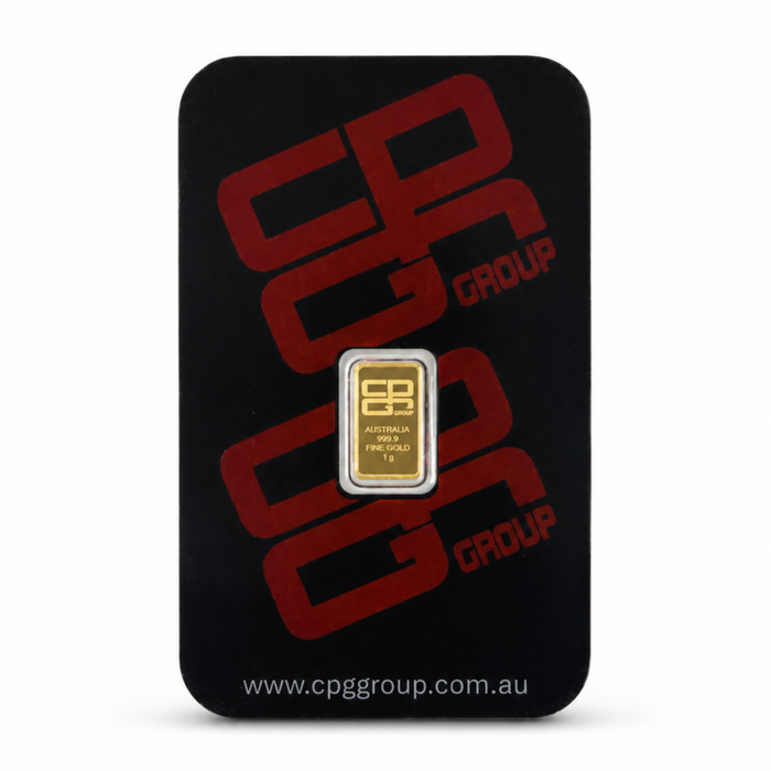 CPG Minted Gold Bullion Bar - 1g