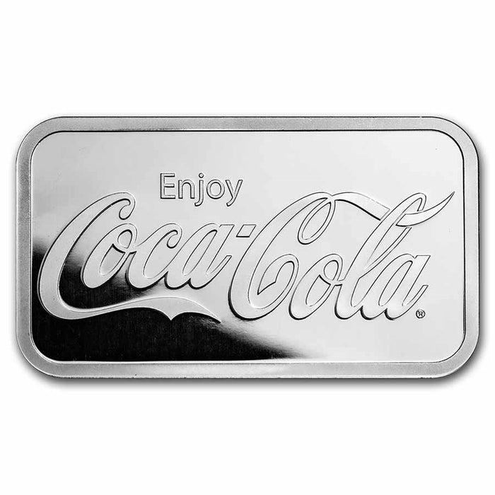 Coca-Cola® Silver Struck Bar - 5oz