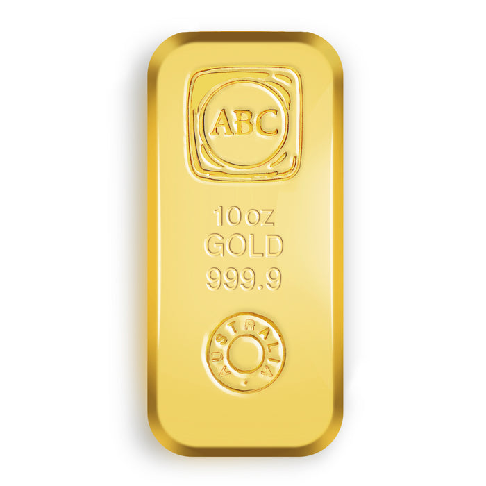 ABC Bullion Gold Cast Bar - 10oz - PICKUP ONLY