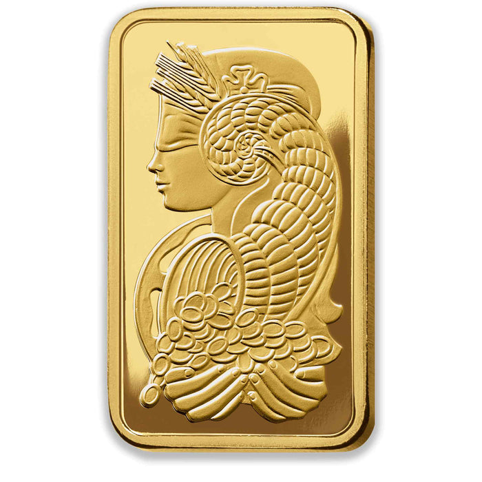 PAMP Suisse Lady Fortuna Gold Minted Bar - 5g