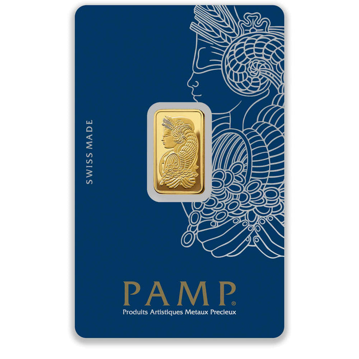 PAMP Suisse Lady Fortuna Gold Minted Bar - 5g