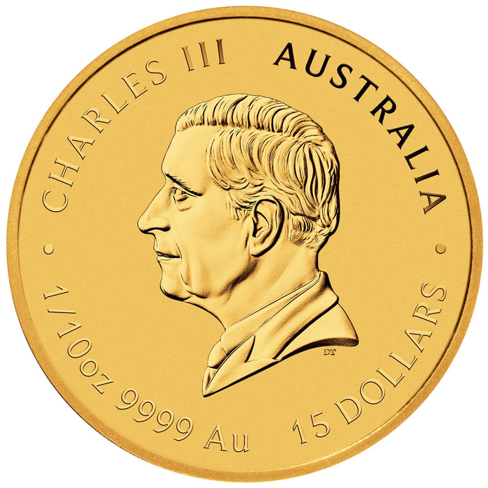 2027 Perth Mint Lunar Goat Gold Coin - 1/10oz