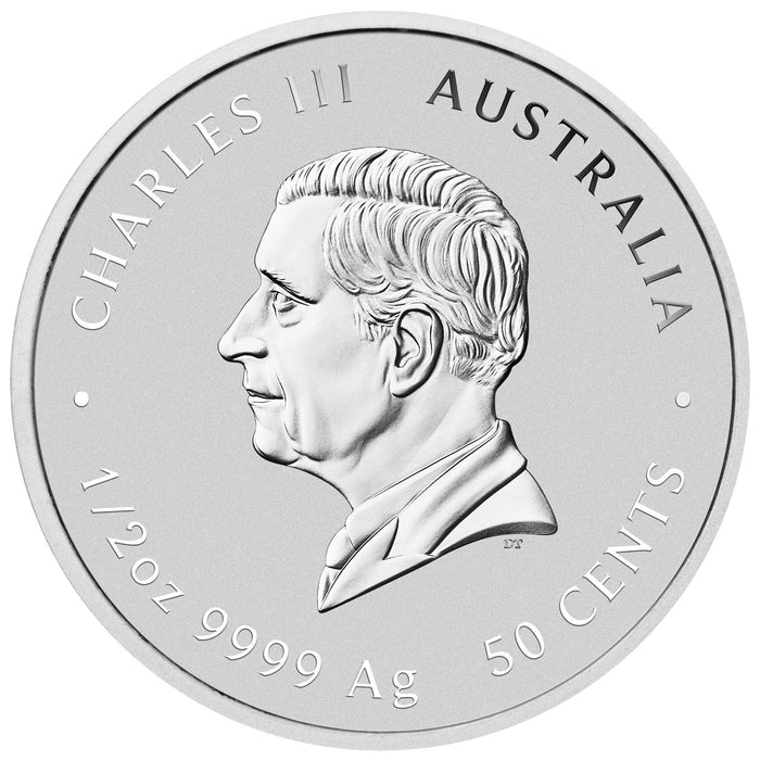 2027 Perth Mint Lunar Goat Silver Coin - 1/2oz