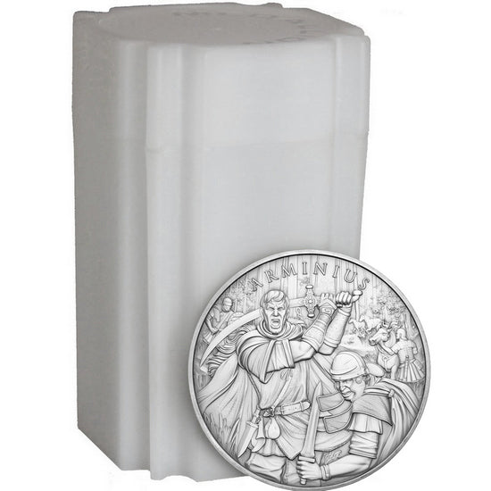 SilverTowne Legendary Warriors Arminius Silver Round - 1oz