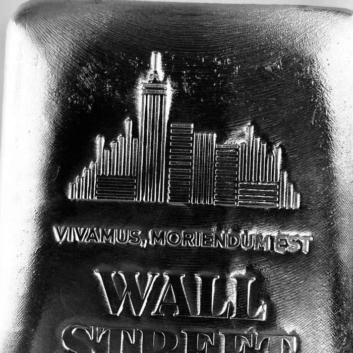 Scottsdale Mint Wall Street Mint Silver Cast Bar - 1kg
