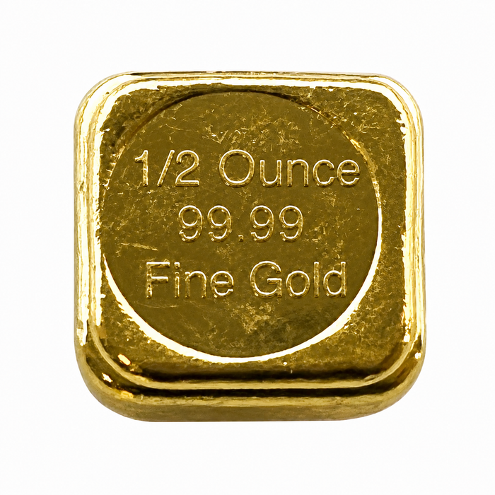 Locally Produced Gold Cast Bar - 1/2oz
