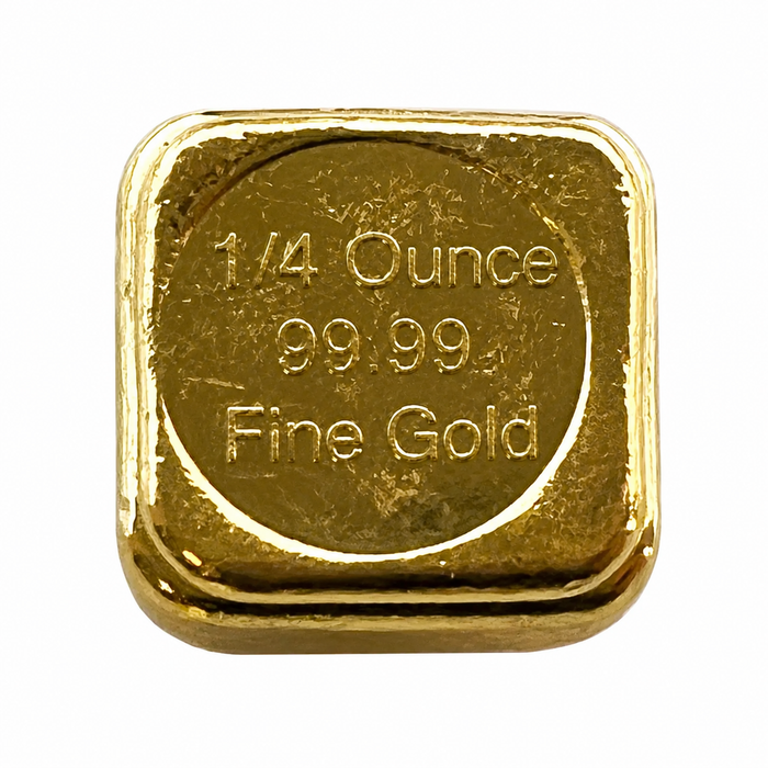 Locally Produced Gold Cast Bar - 1/4oz