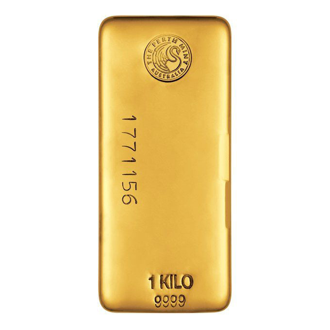 Perth Mint Gold Cast Bar - 1kg