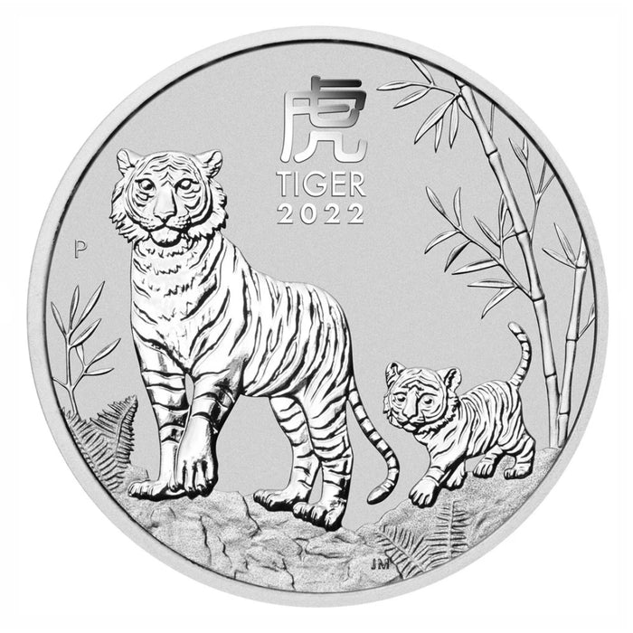 2022 Perth Mint Lunar Tiger Silver Coin - 1kg