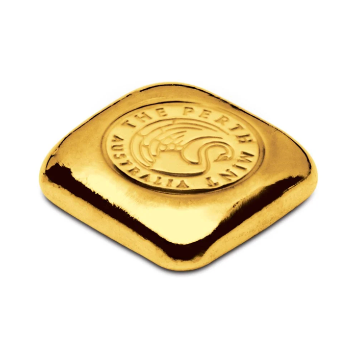 Perth Mint Gold Cast Bar - 1oz