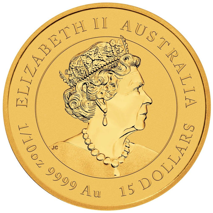 2023 Perth Mint Lunar Rabbit Gold Coin - 1/10oz